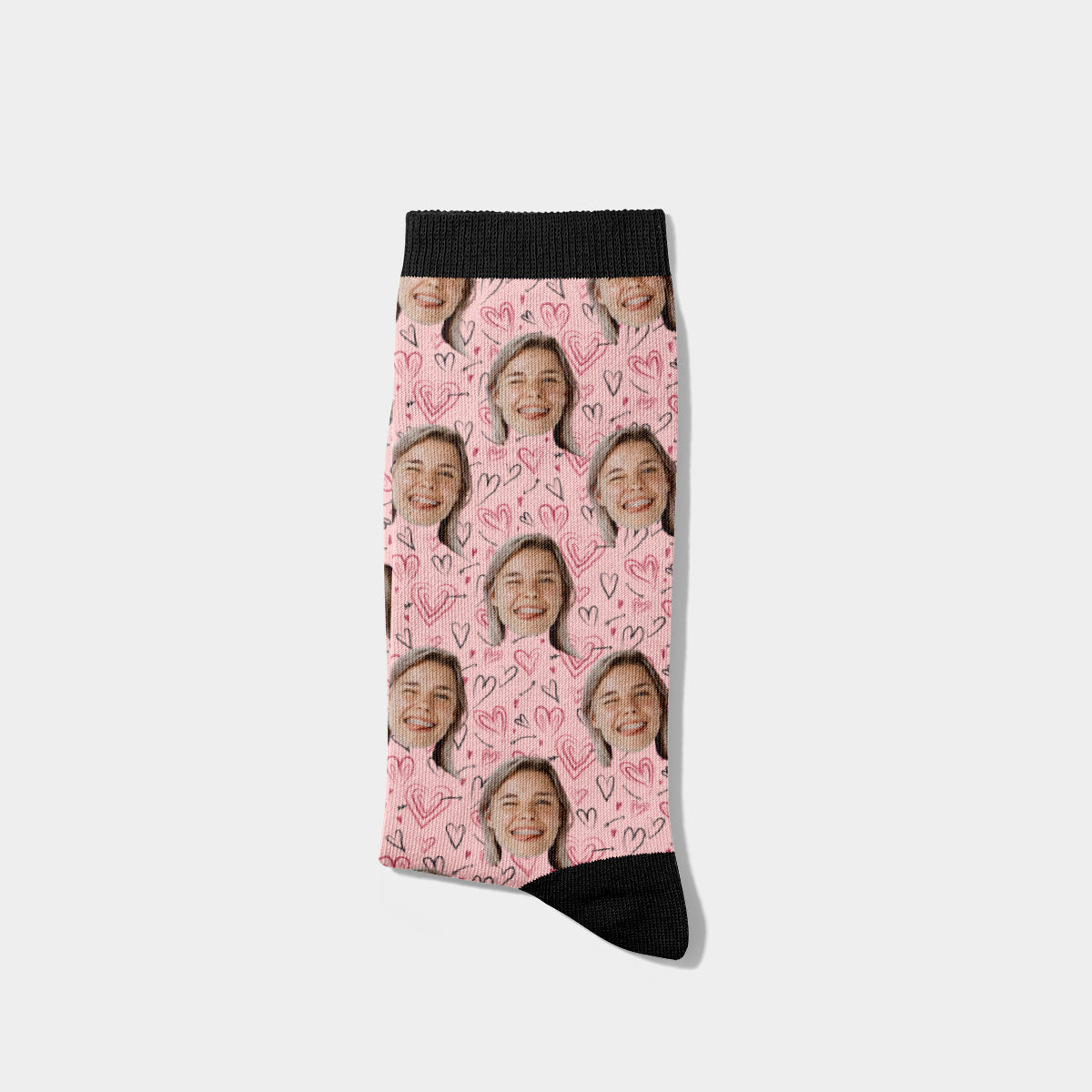 Chaussettes Personnalisées Visage