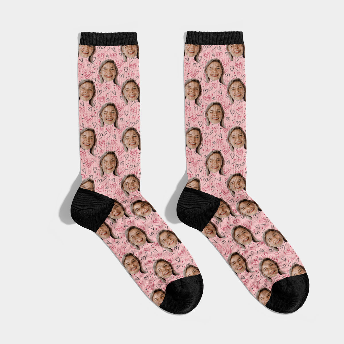 Chaussettes Personnalisées Visage