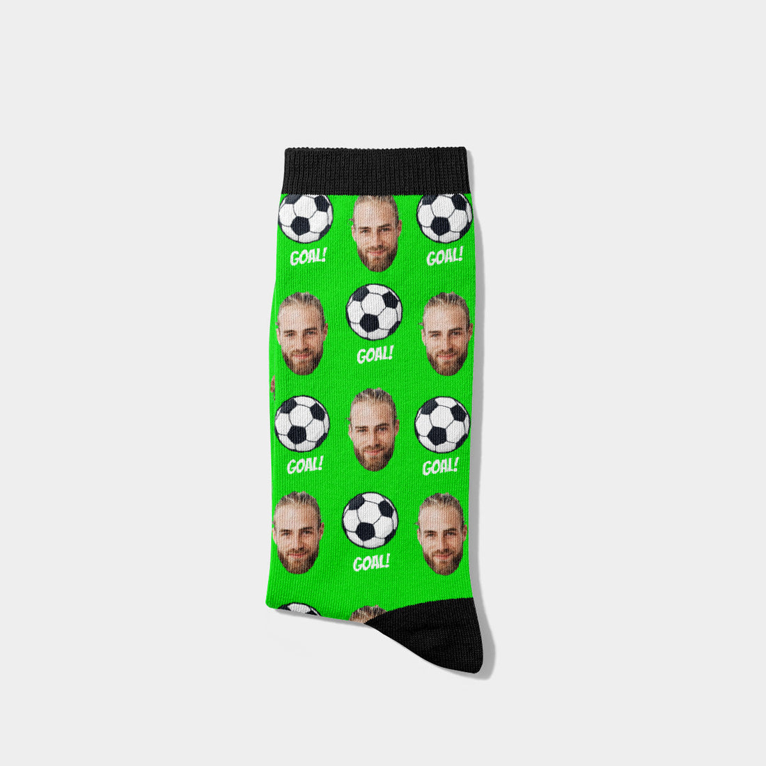 Chaussettes Football Personnalisées avec Visage