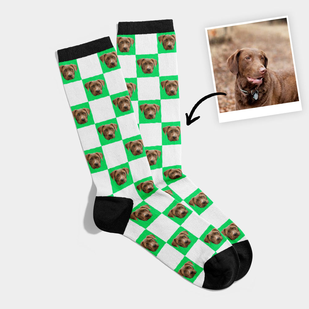 Chaussettes Personnalisées avec Photo Animal Domestique