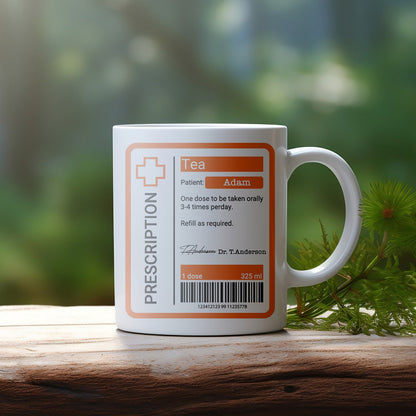 Mug Personnalisé avec Prescription