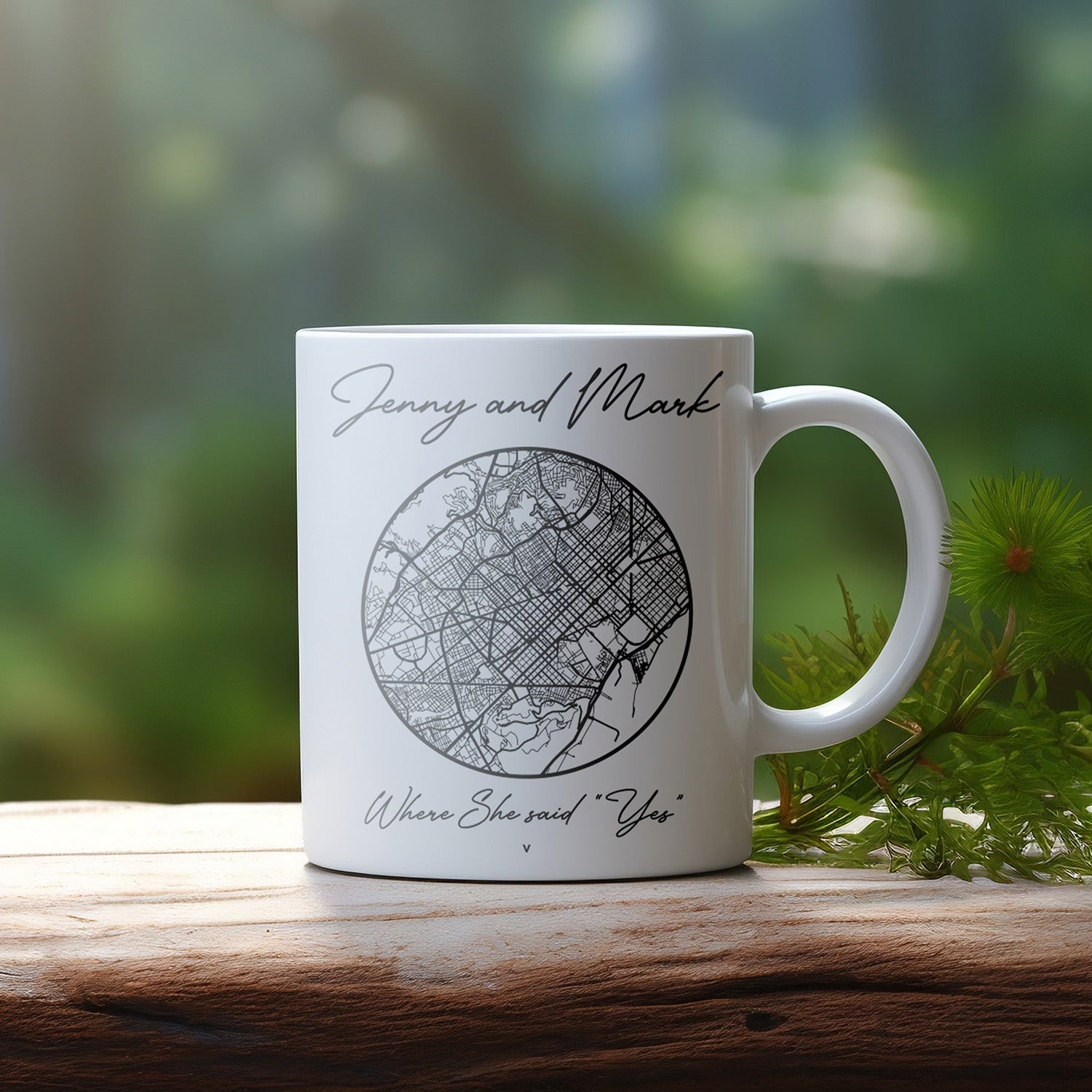 Mug Personnalisée Carte