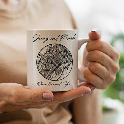 Mug Personnalisée Carte