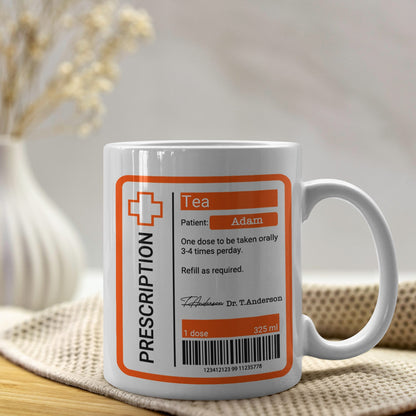 Mug Personnalisé avec Prescription
