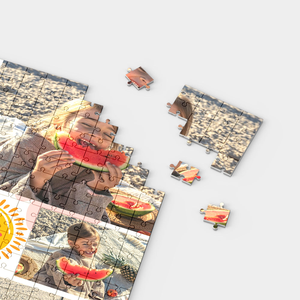 Puzzle Personnalisé Collage Photo Enfants