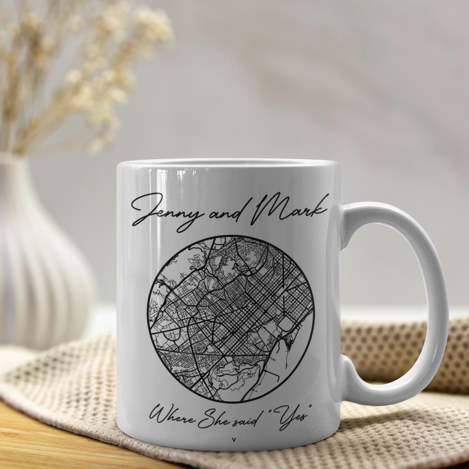 Mug Personnalisée Carte