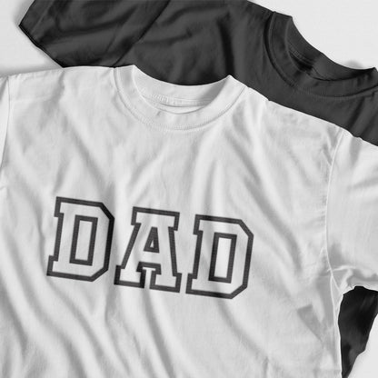 T-shirt Personnalisé Papa Dad Brodé Avec Nom D&