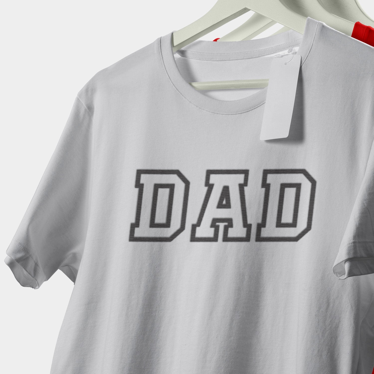 T-shirt Personnalisé Papa Dad Brodé Avec Nom D&