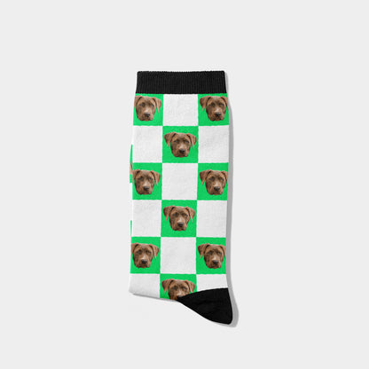 Chaussettes Personnalisées avec Photo Animal Domestique