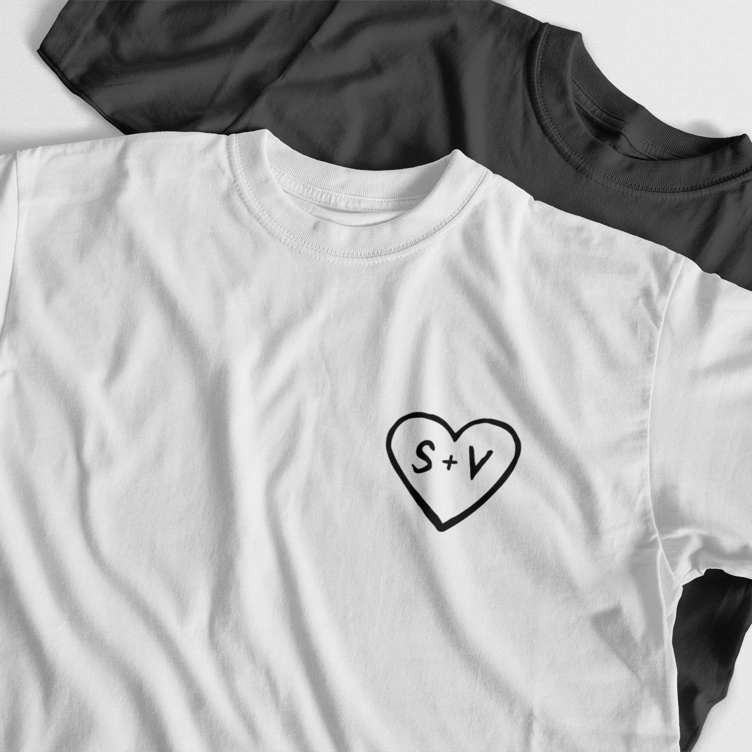 T-shirt Personnalisé Avec Message Manuscrit Personnalisé