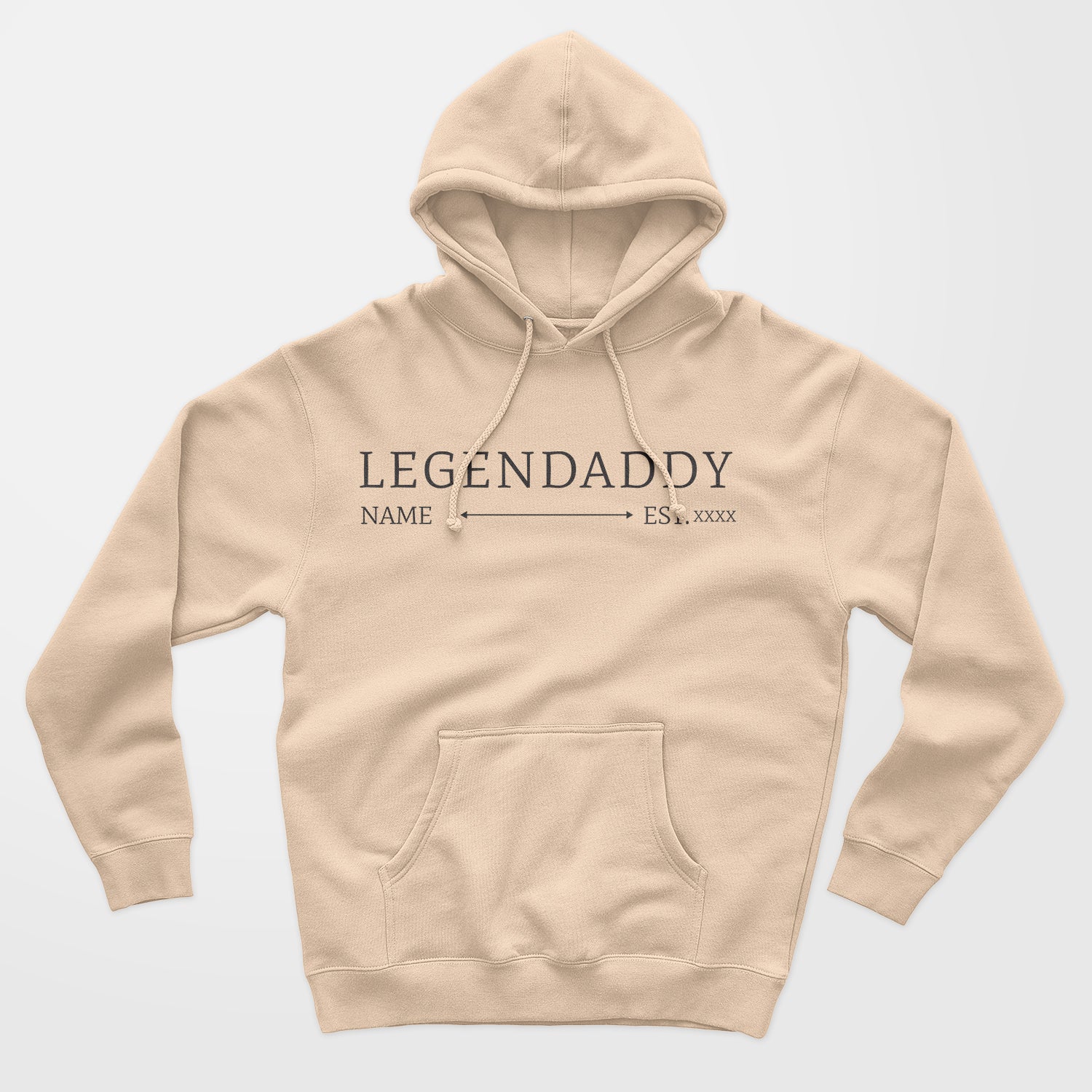 Sweat À Capuche Personnalisé Père Legendaddy Avec Noms D&