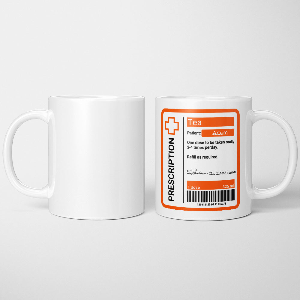 Mug Personnalisé avec Prescription