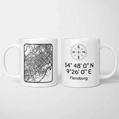 Mug Personnalisé Coordonnées