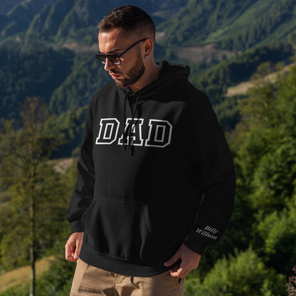 Sweat À Capuche Personnalisé Père Dad Avec Noms D&