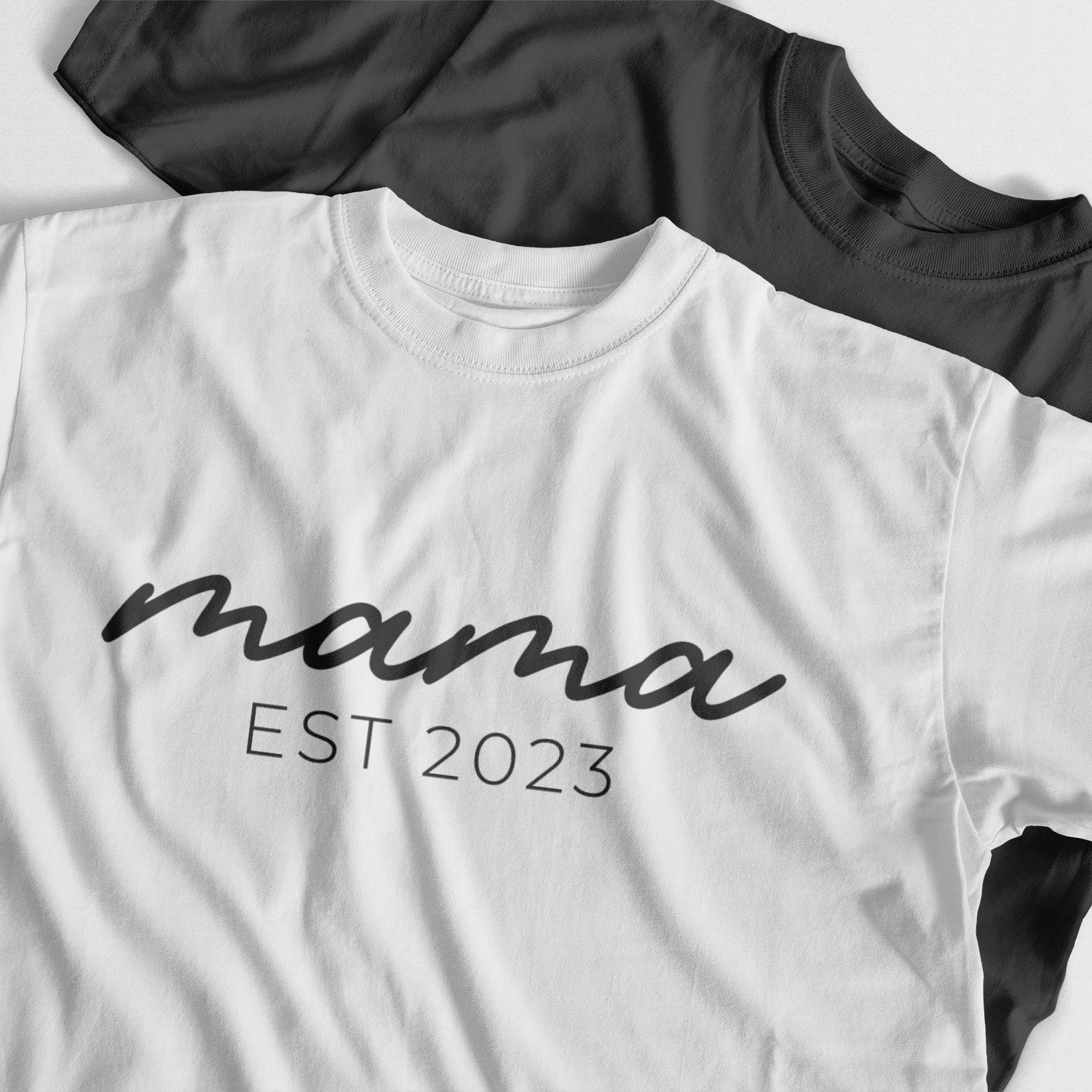 T-shirt Personnalisé Maman Avec Année De Naissance