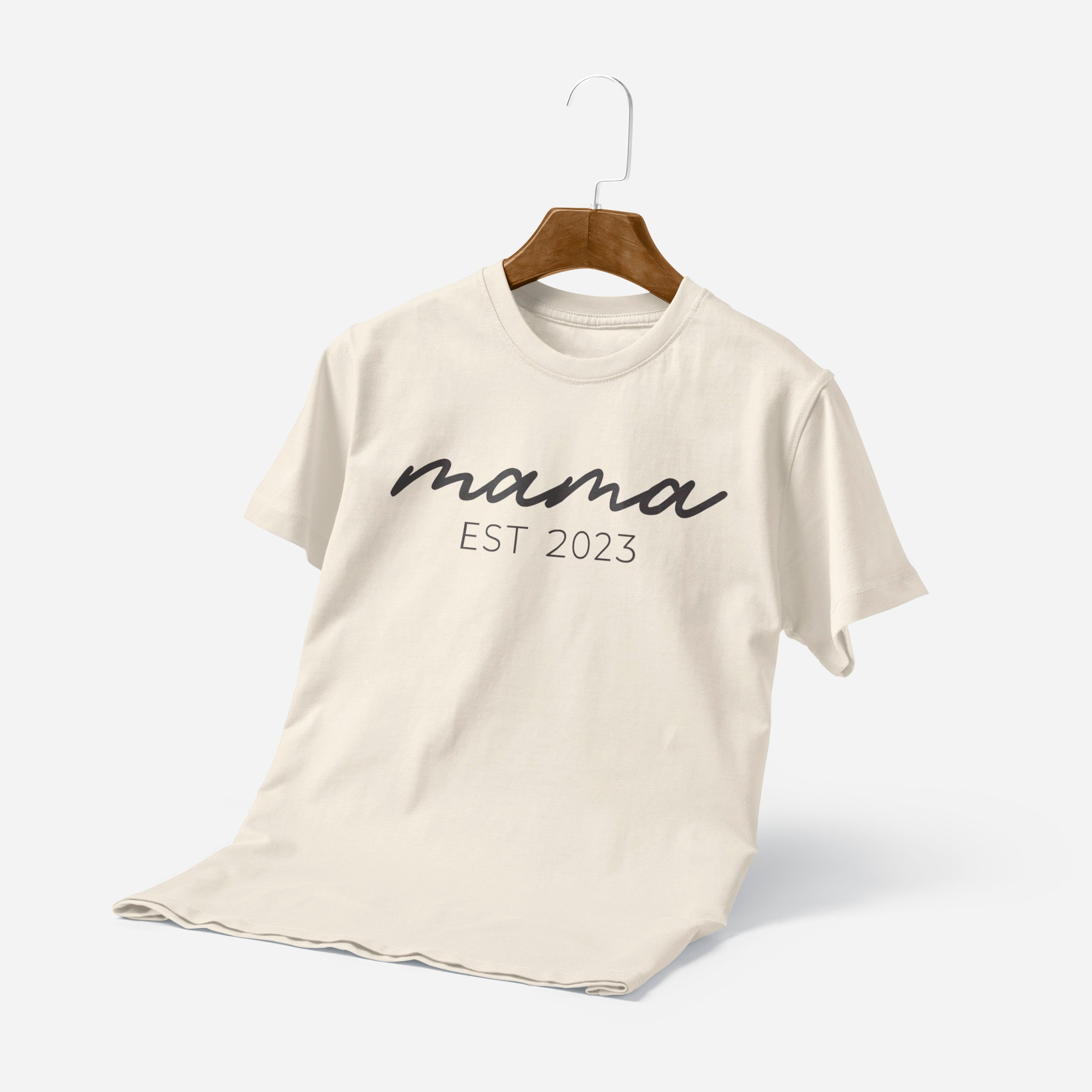 T-shirt Personnalisé Maman Avec Année De Naissance