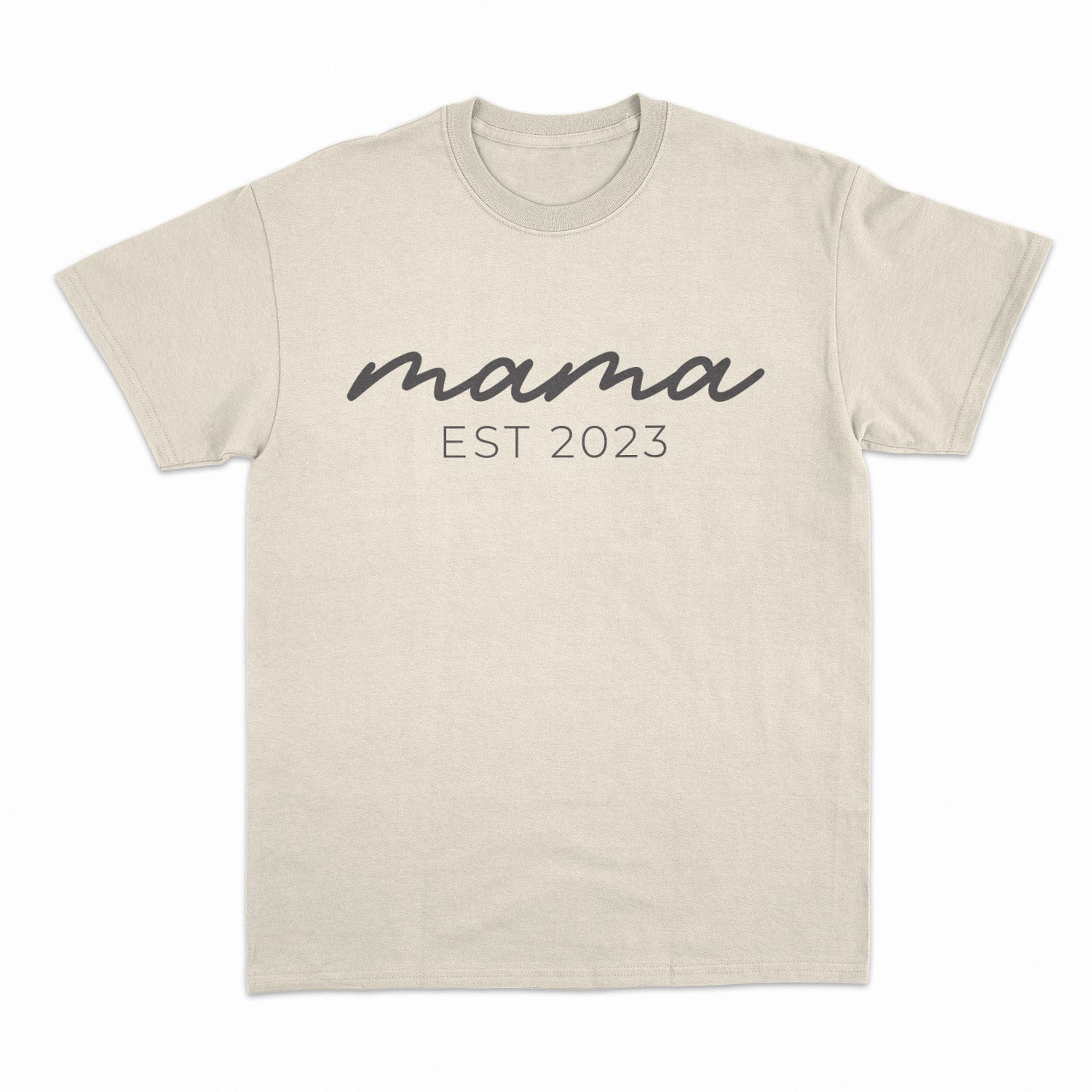 T-shirt Personnalisé Maman Avec Année De Naissance