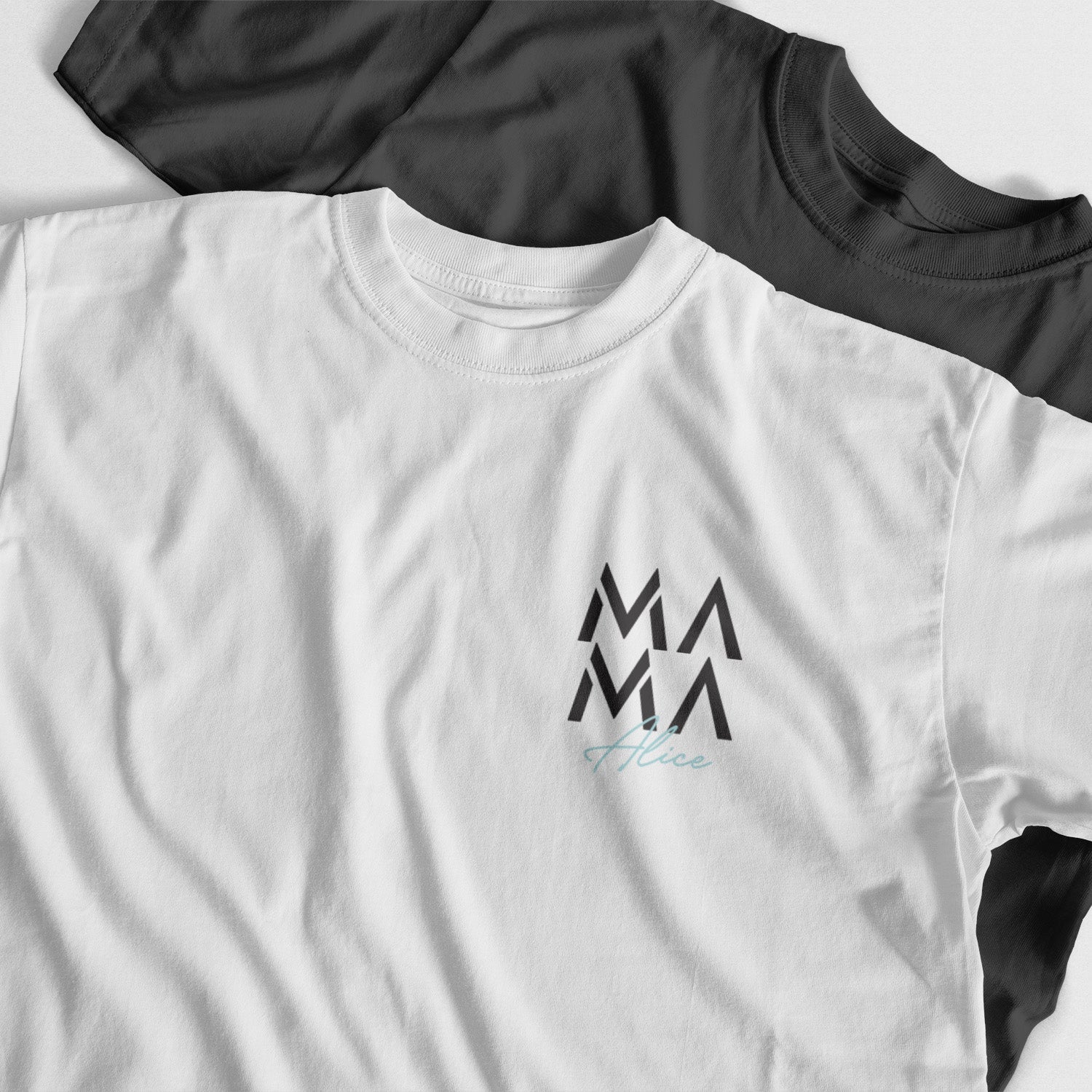 T-shirt Personnalisé Mama Avec Nom D&