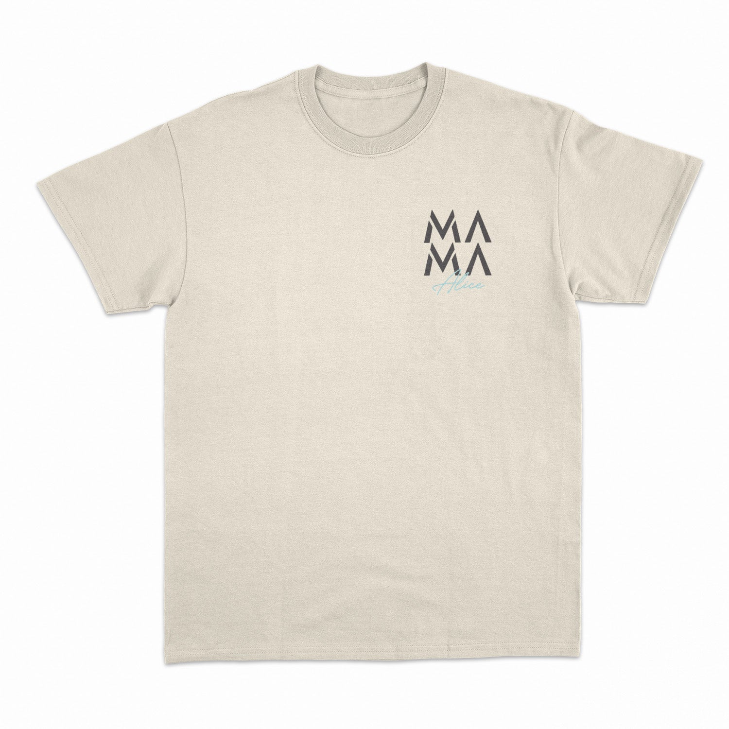 T-shirt Personnalisé Mama Avec Nom D&