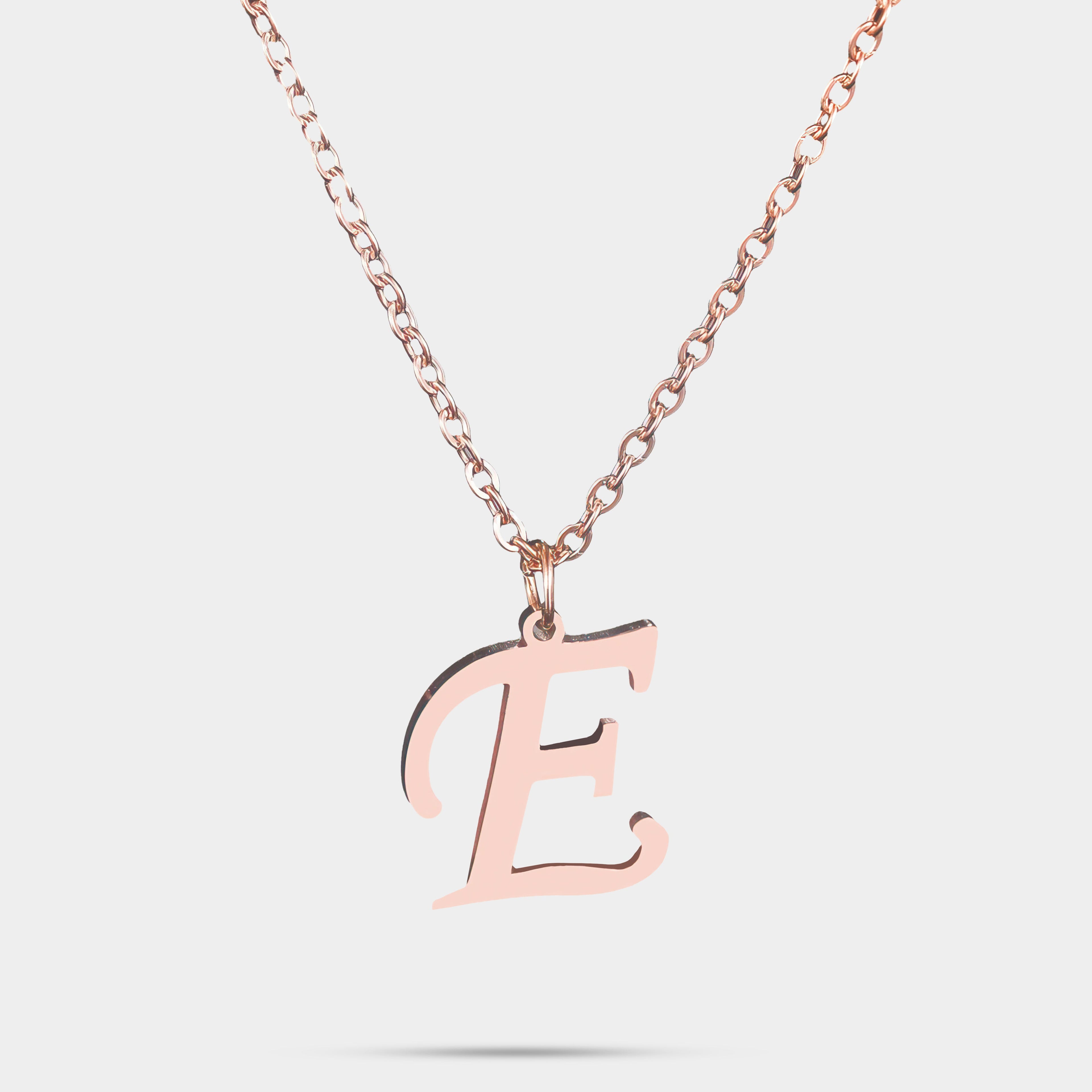 Collier Personnalisé avec Lettre Initiale