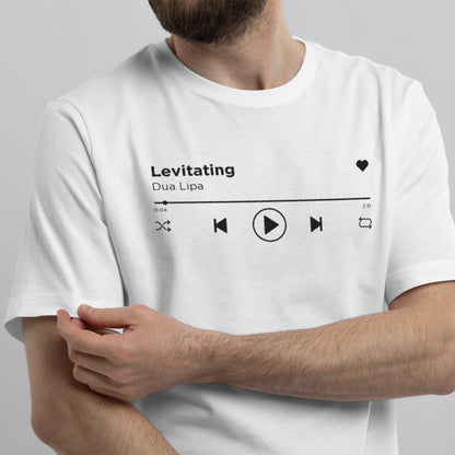 T-shirt Personnalisé Musique Chanson Spotify